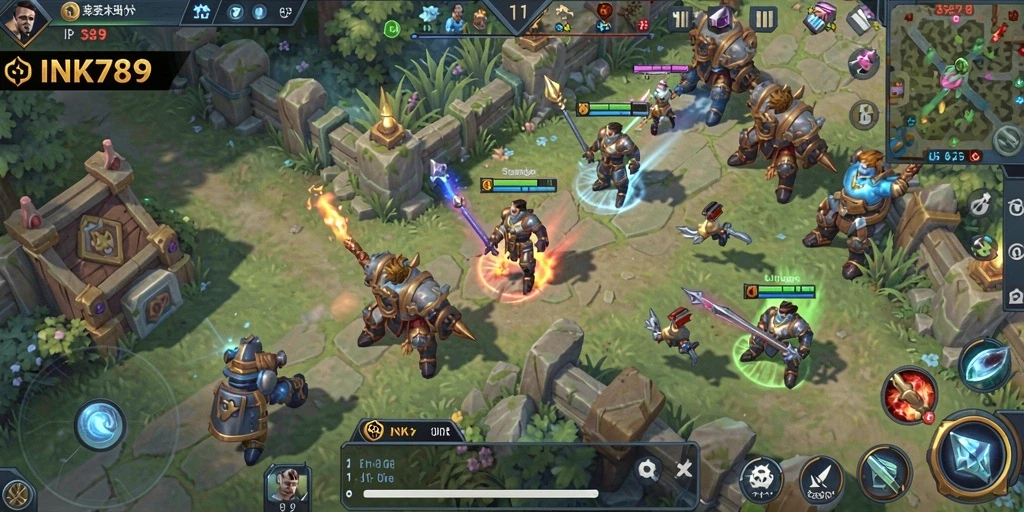 Gameplay menegangkan dan strategi mendalam di INK789.