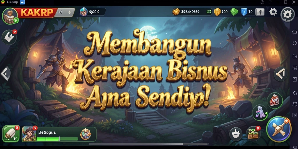 Tampilan gameplay KAKRP yang menarik dan interaktif.
