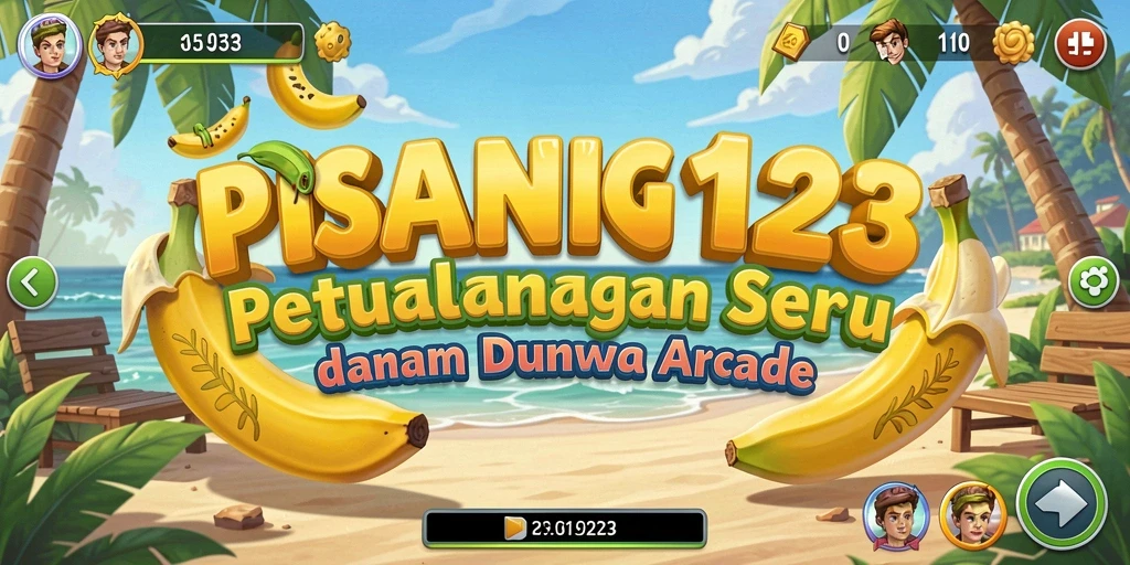 Tampilan seru gameplay PISANG123 dalam aksi arcade yang mengasyikkan.