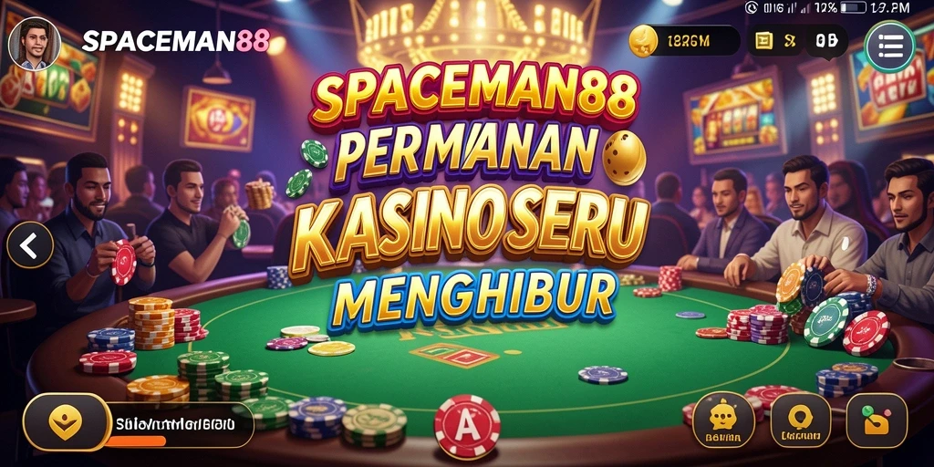 Tampilan gameplay menarik di SPACEMAN88 dengan efek visual yang memukau.